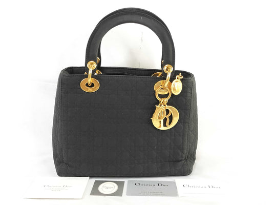 Dior Lady Dior Quilted Handbag
