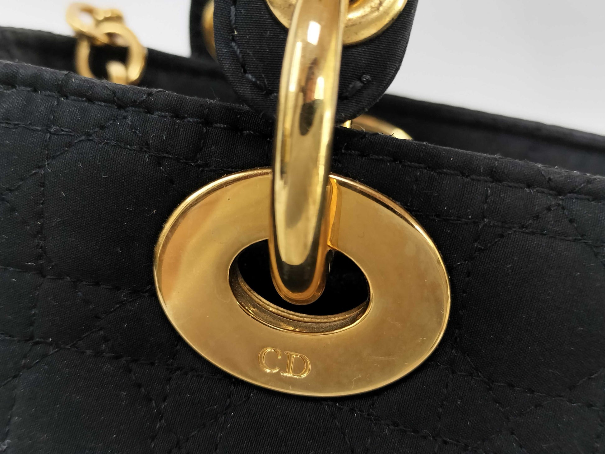 Dior Lady Dior Quilted Handbag