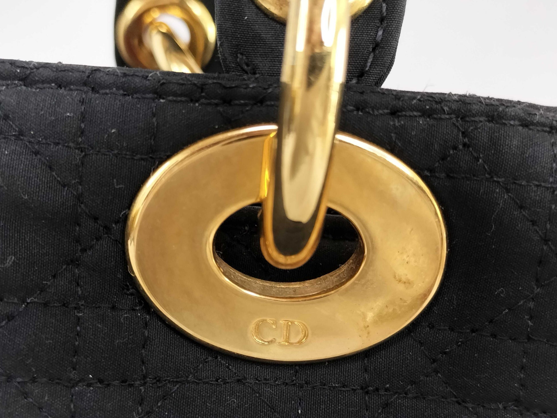 Dior Lady Dior Quilted Handbag