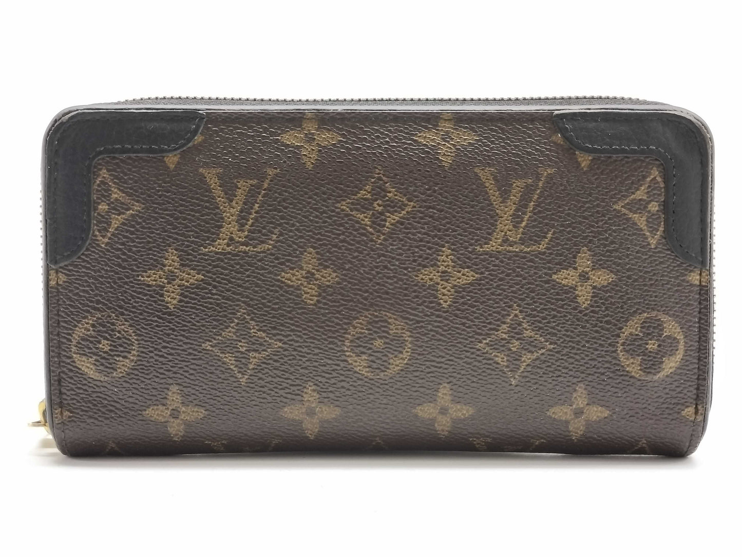 LOUIS VUITTON Monogram Zippy Wallet Retiro Wallet