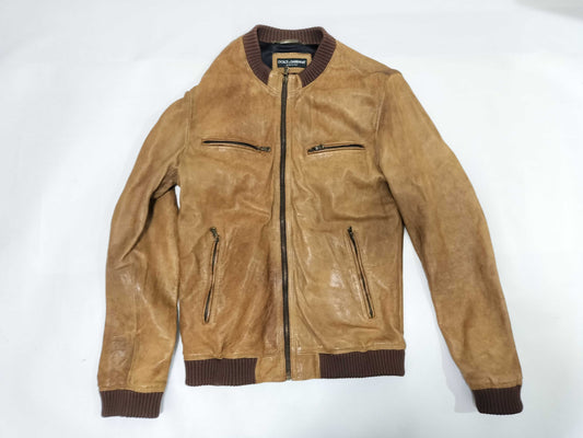 DOLCE&GABBANA Lambskin/Blouson Jacket