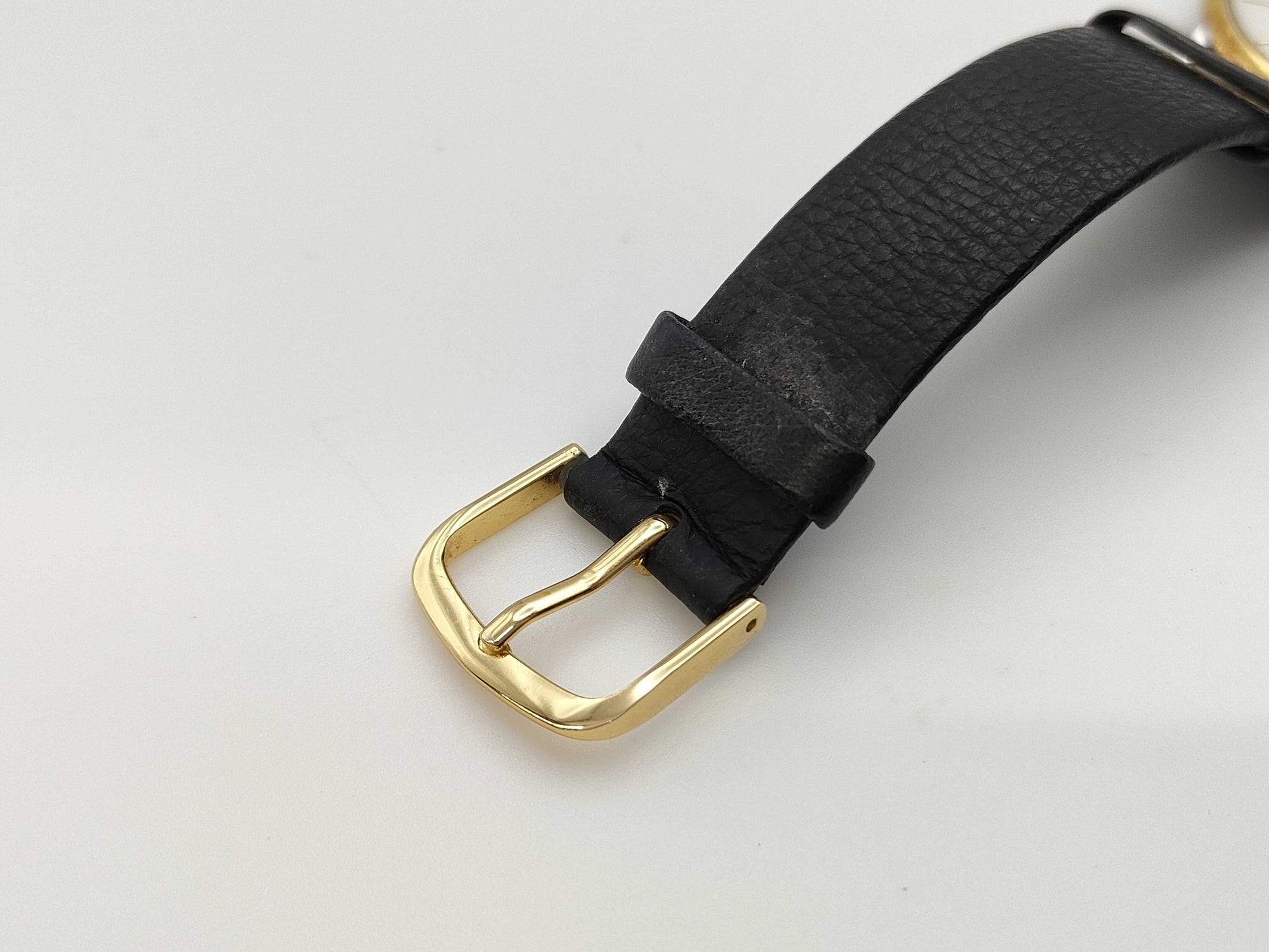 OMEGA Devil Leather Belt Women's Watch