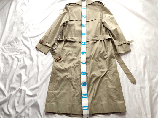BURBERRY Nova Check Trench Coat with Belt