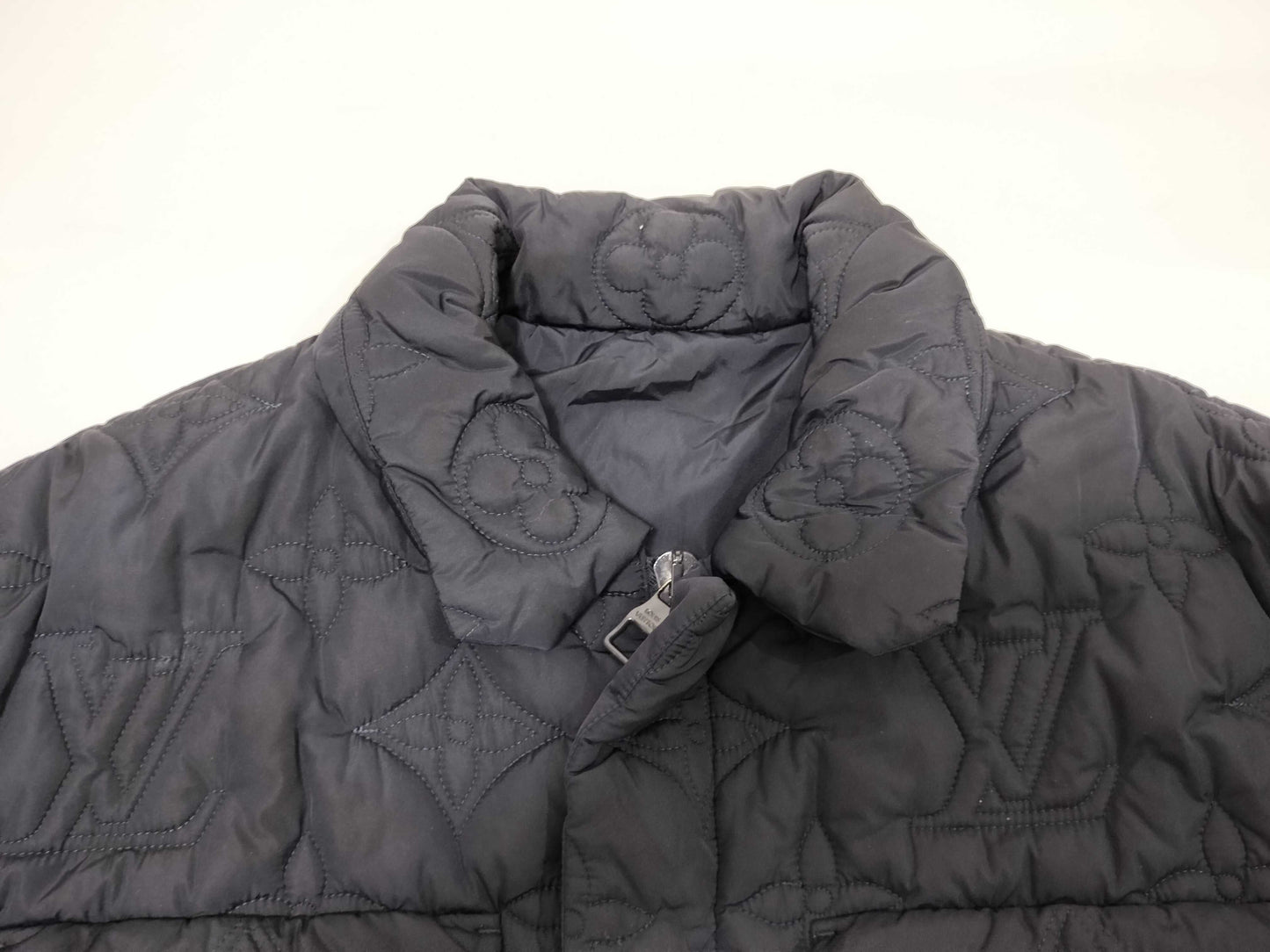 LOUIS VUITTON Monogram Quilted Down Coat