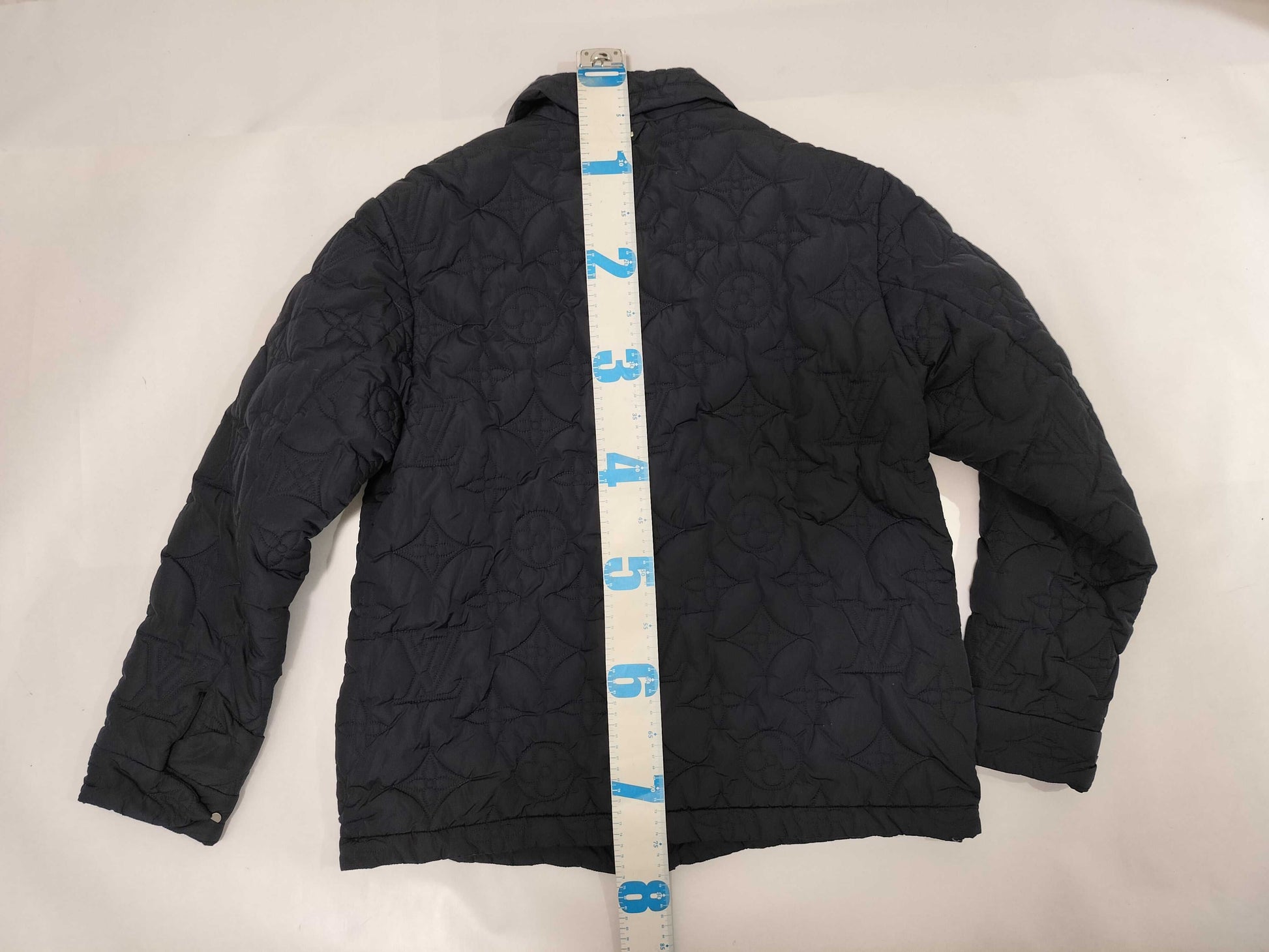 LOUIS VUITTON Monogram Quilted Down Coat