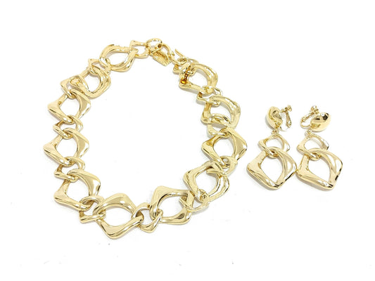 Yves Saint Laurent Gold Accessories Necklace/Earrings Accessories Summary Accessories Summary