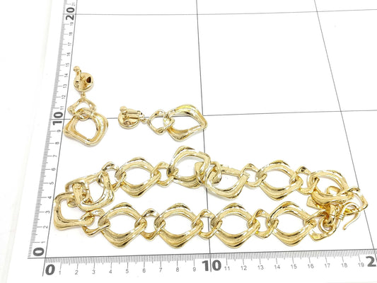 Yves Saint Laurent Gold Accessories Necklace/Earrings Accessories Summary Accessories Summary