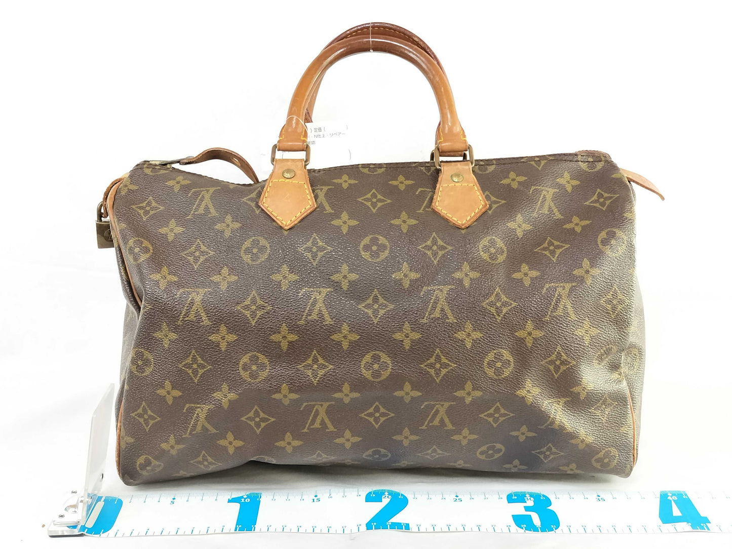 LOUIS VUITTON Monogram M41107 Speedy 35 Boston Bag