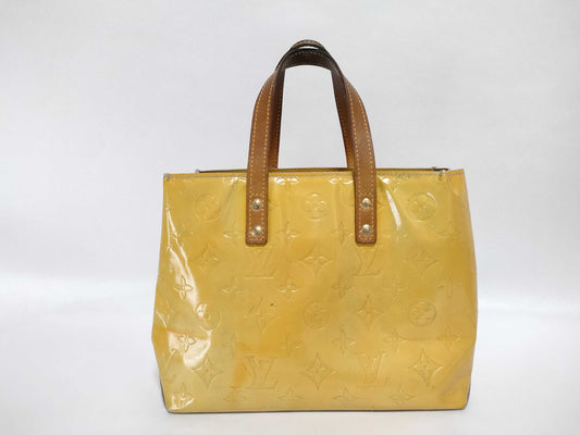LOUIS VUITTON Vernis Reed PM Handbag