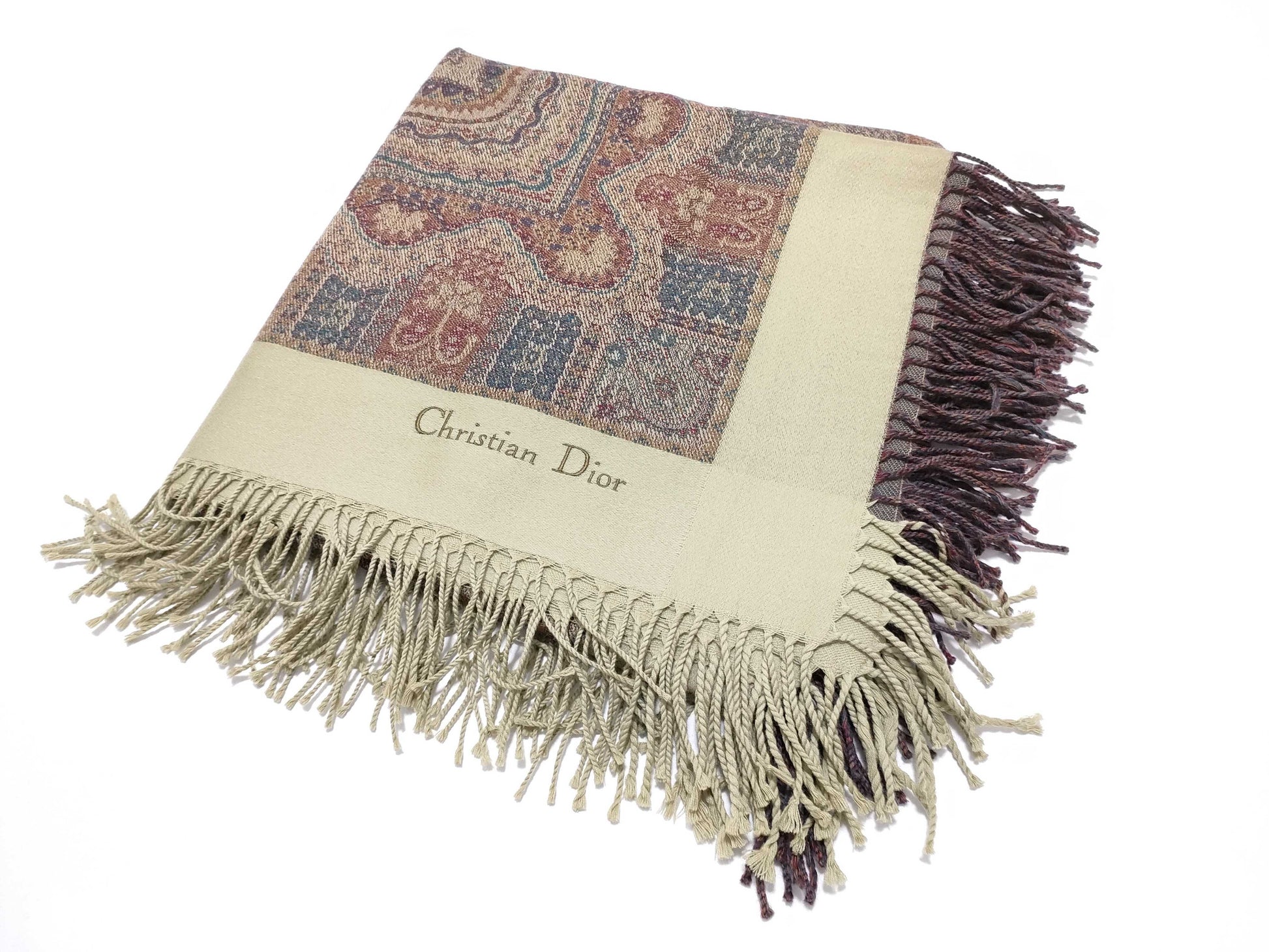Dior large stole scarf