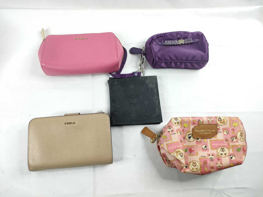 FURLA 5-Piece Wallet/Pouch Set