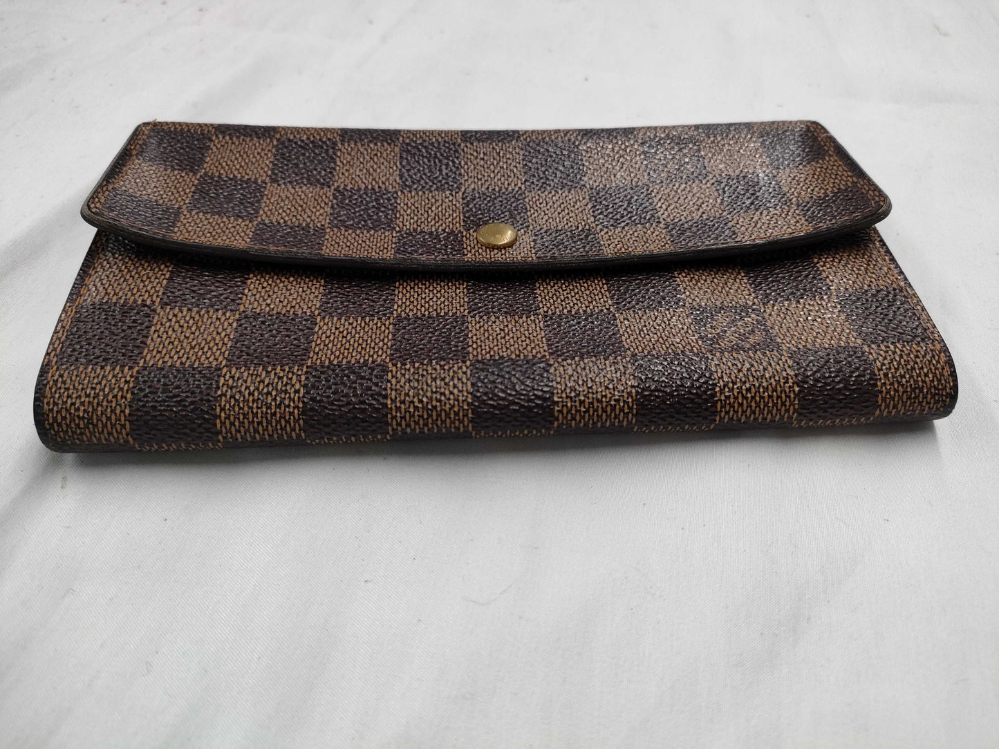 LOUIS VUITTON Damier Portefeuille Sarah Wallet
