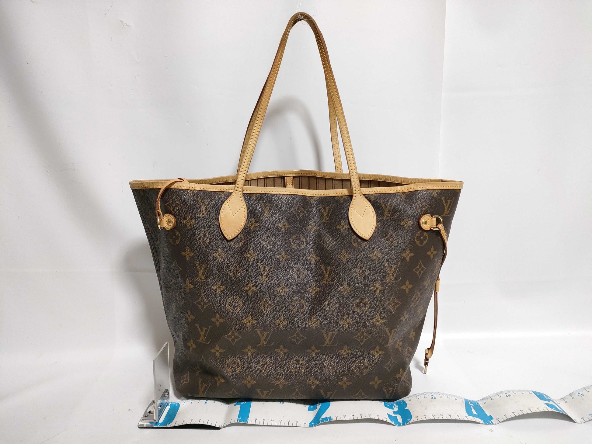 LOUIS VUITTON Monogram M40156 Neverful MM Old Tote Bag