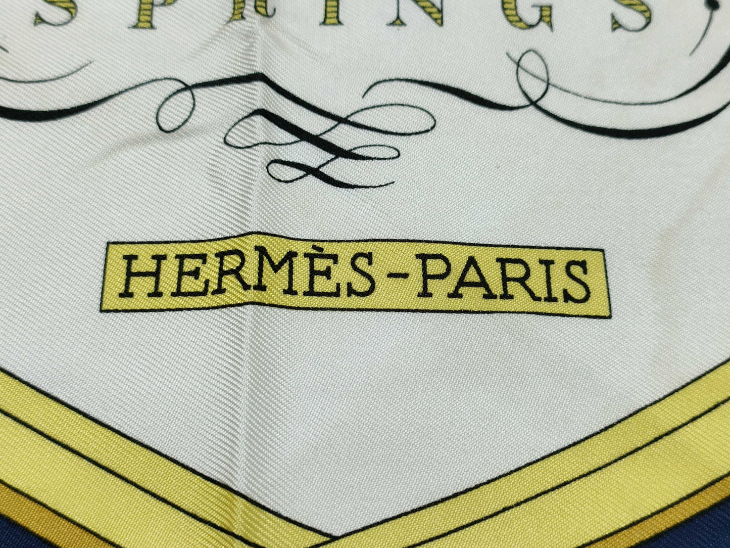 HERMES Carre SPRINGS Carre 90 Scarf