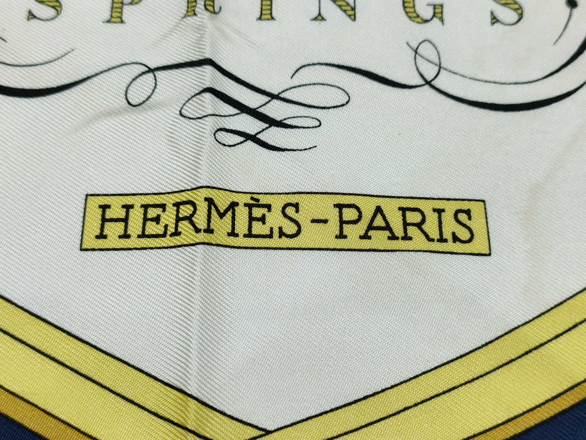 HERMES Carre SPRINGS Carre 90 Scarf