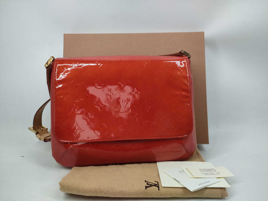 LOUIS VUITTON Vernis Thompson Street M91094 Shoulder Bag