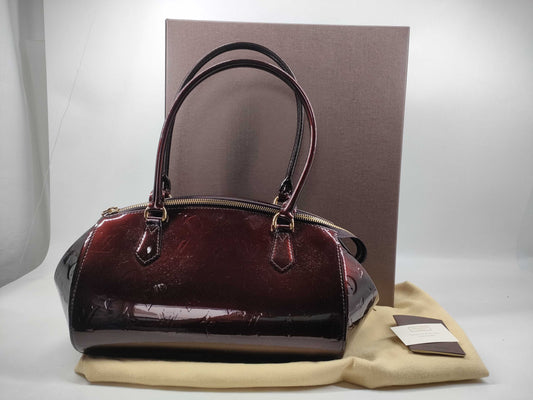 LOUIS VUITTON Vernis Sherwood PM Handbag