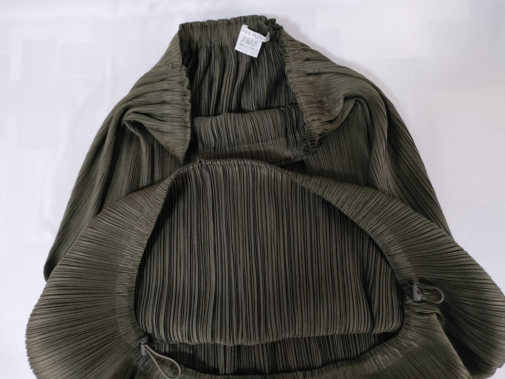 ISSEY MIYAKE Pleats Please/Skirt/Khaki Skirt