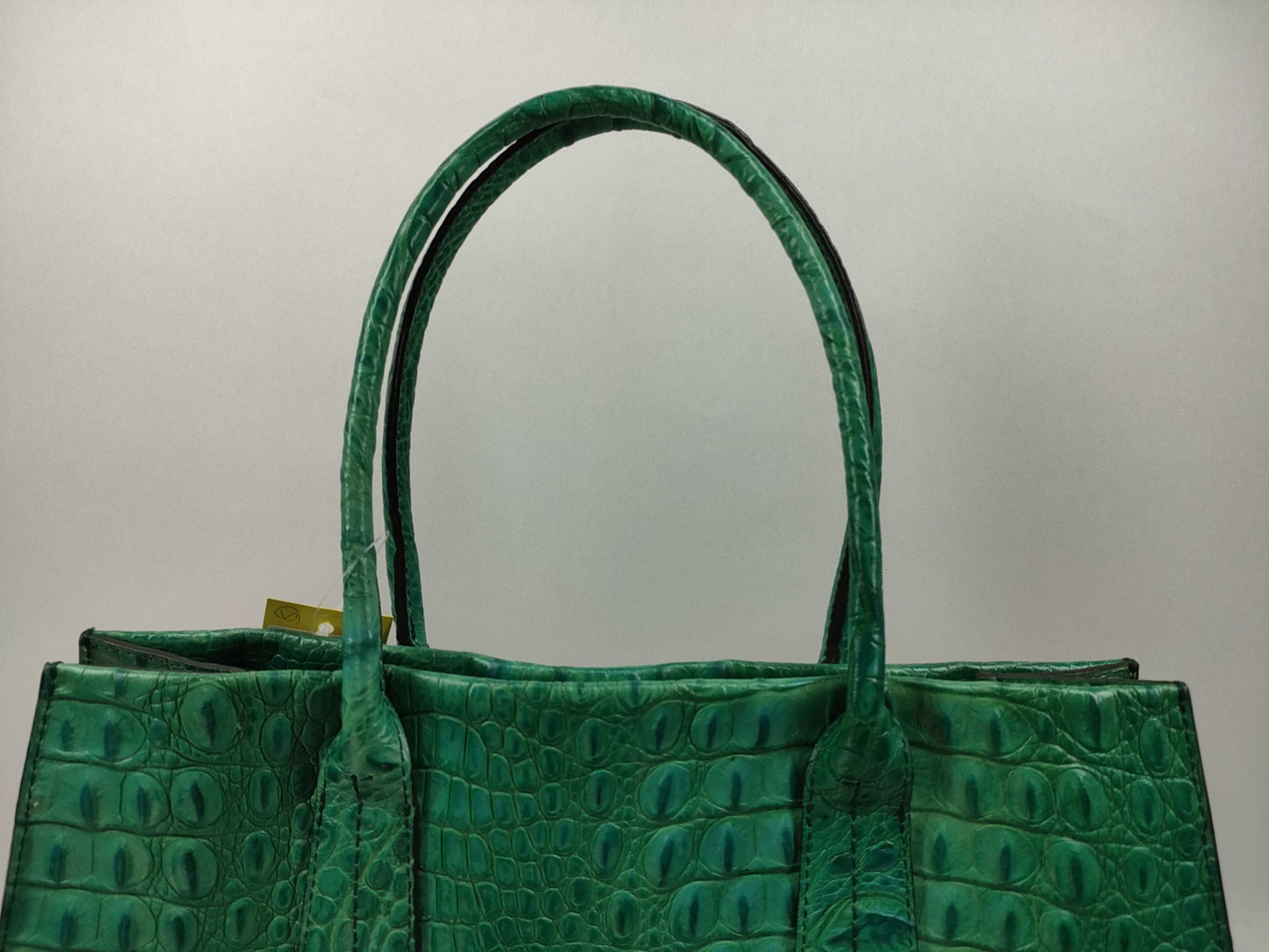 FURLA Green Tote Bag