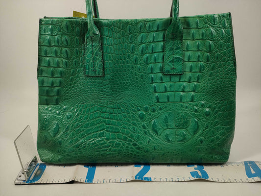 FURLA Green Tote Bag