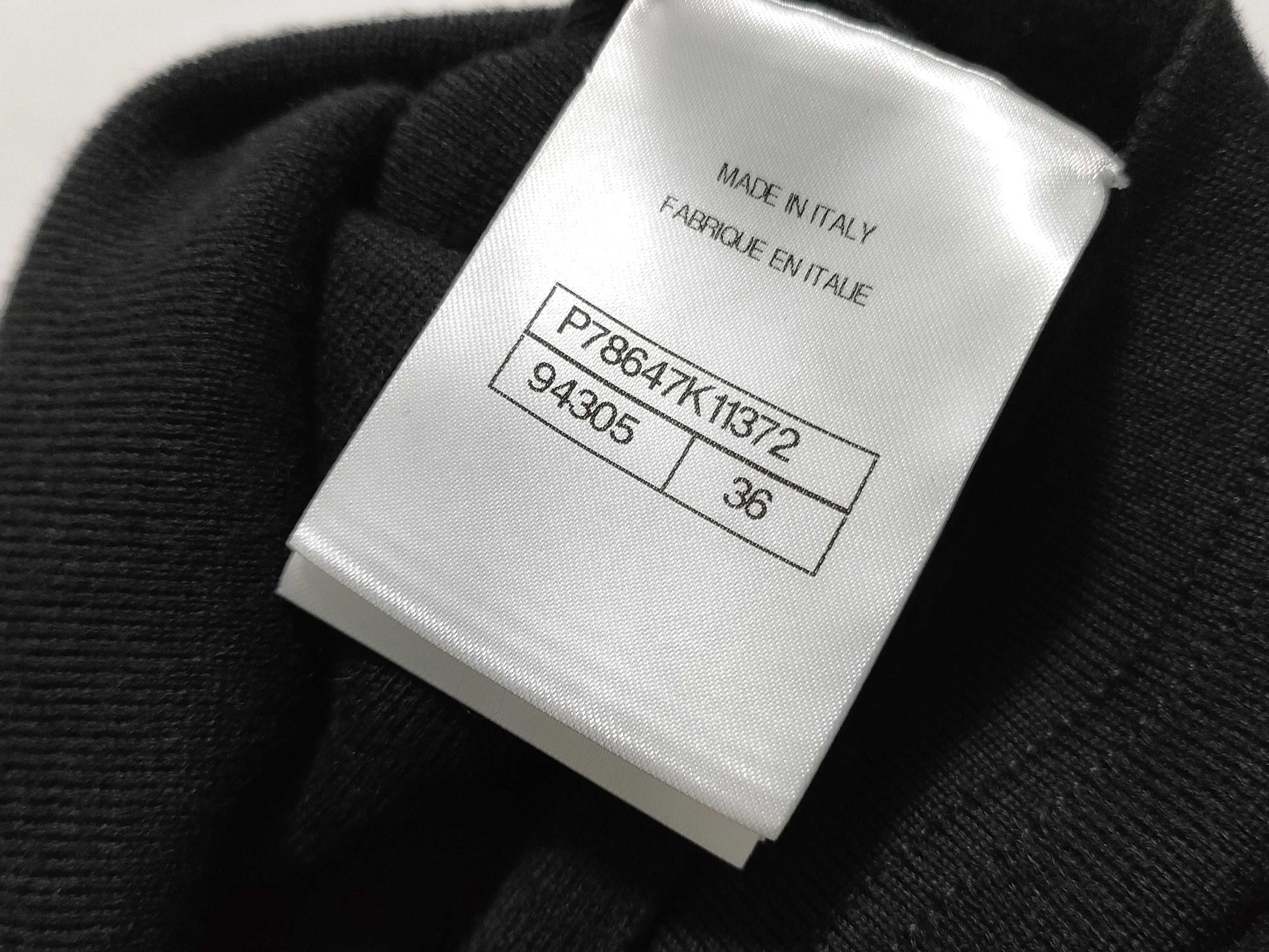 CHANEL Knit Zip-Up Dress