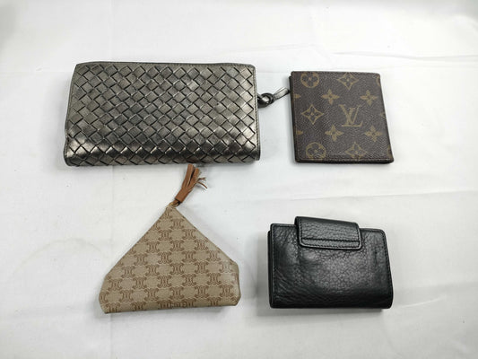 LOUIS VUITTON Monogram Wallet Set of 4