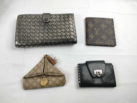 LOUIS VUITTON Monogram Wallet Set of 4