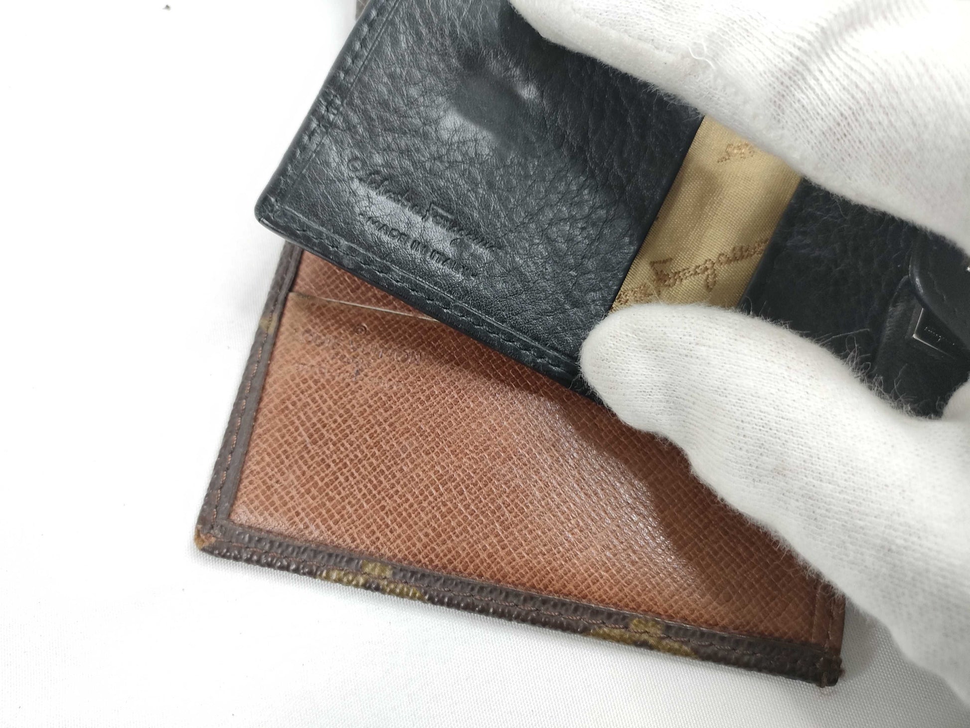 LOUIS VUITTON Monogram Wallet Set of 4