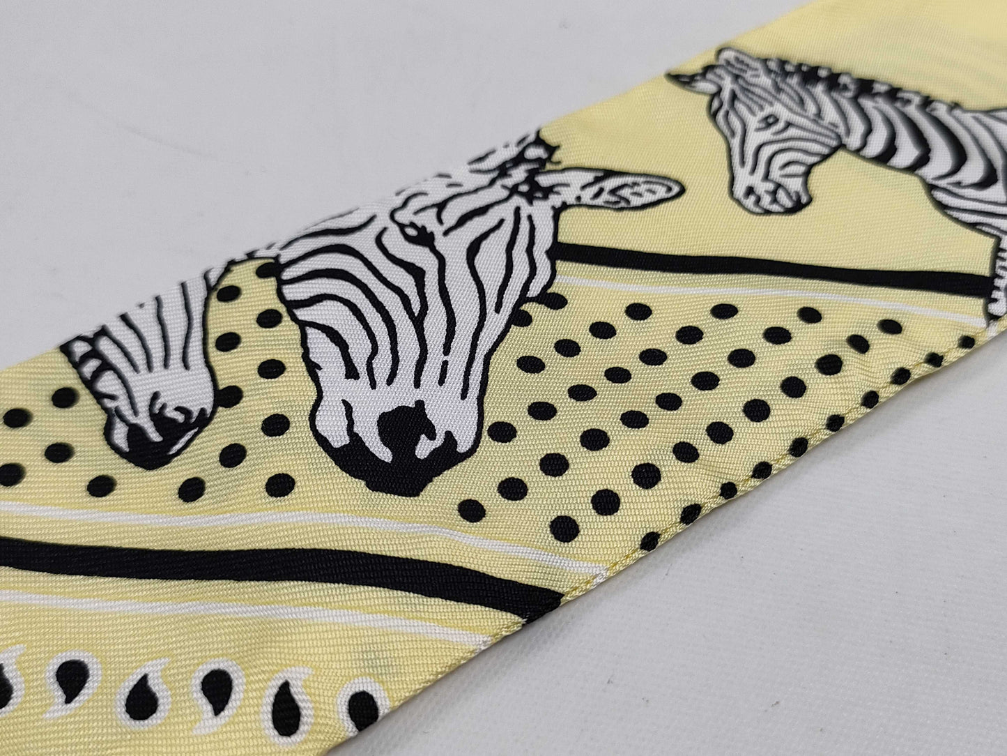 HERMES Twilly Yellow Tag Missing Other Accessories