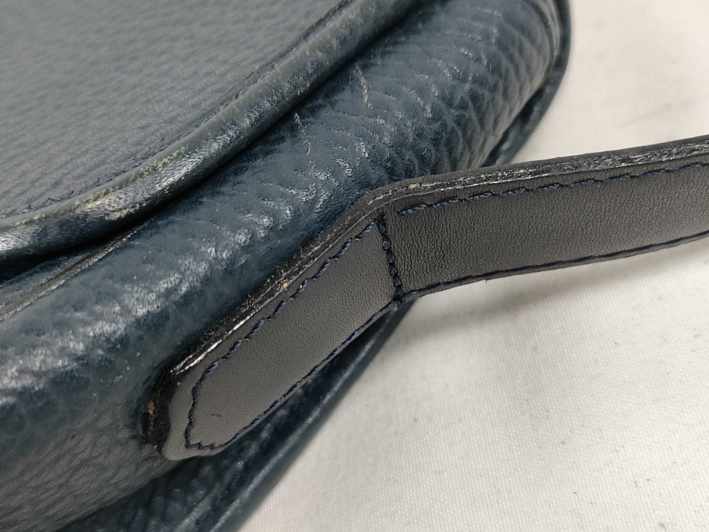 Dior Leather CD Logo Shoulder Bag