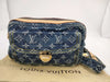 LOUIS VUITTON Denim Bum Bag Waist Bag