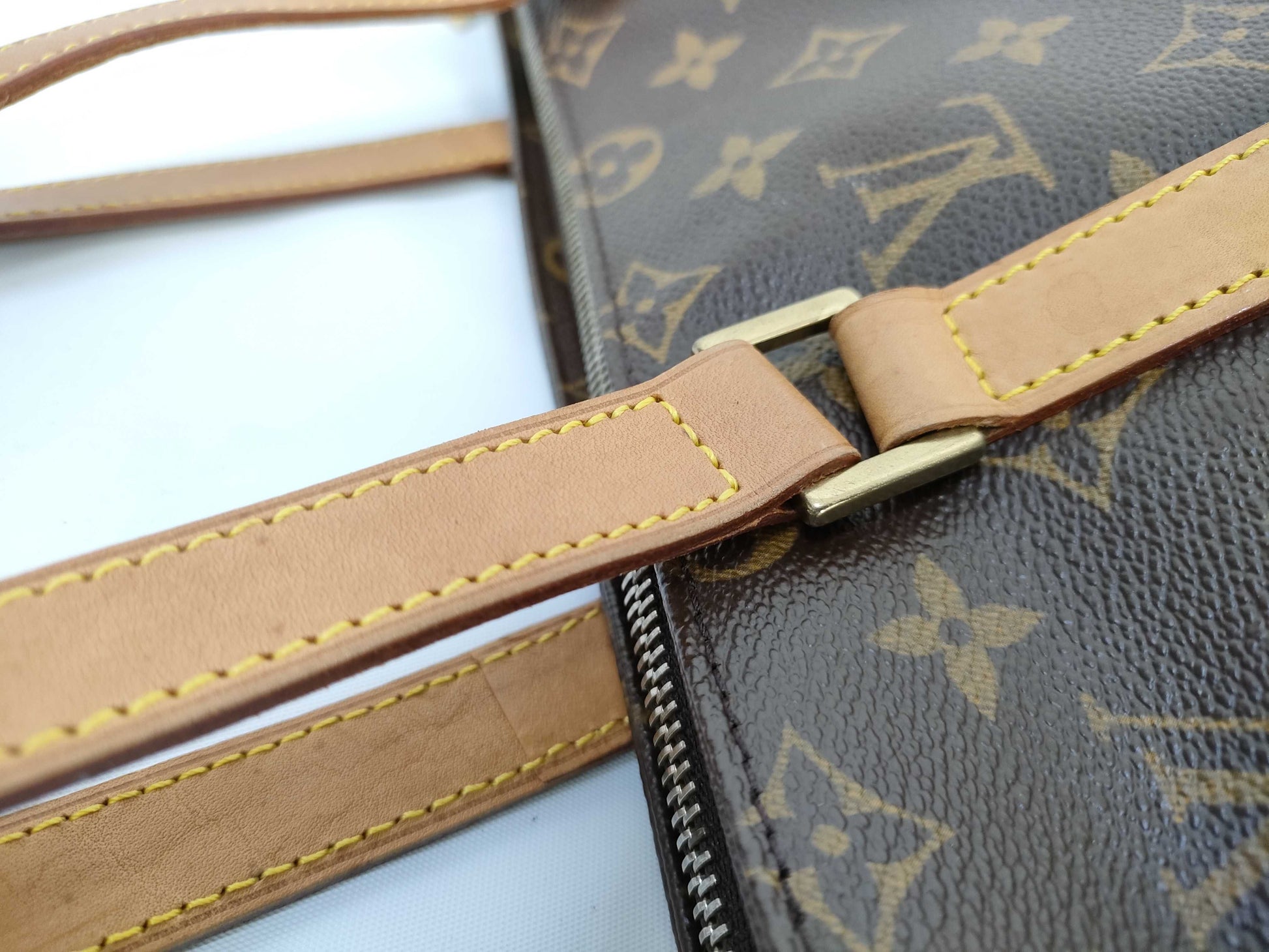 LOUIS VUITTON Monogram M51148 Cabas Piano Handbag