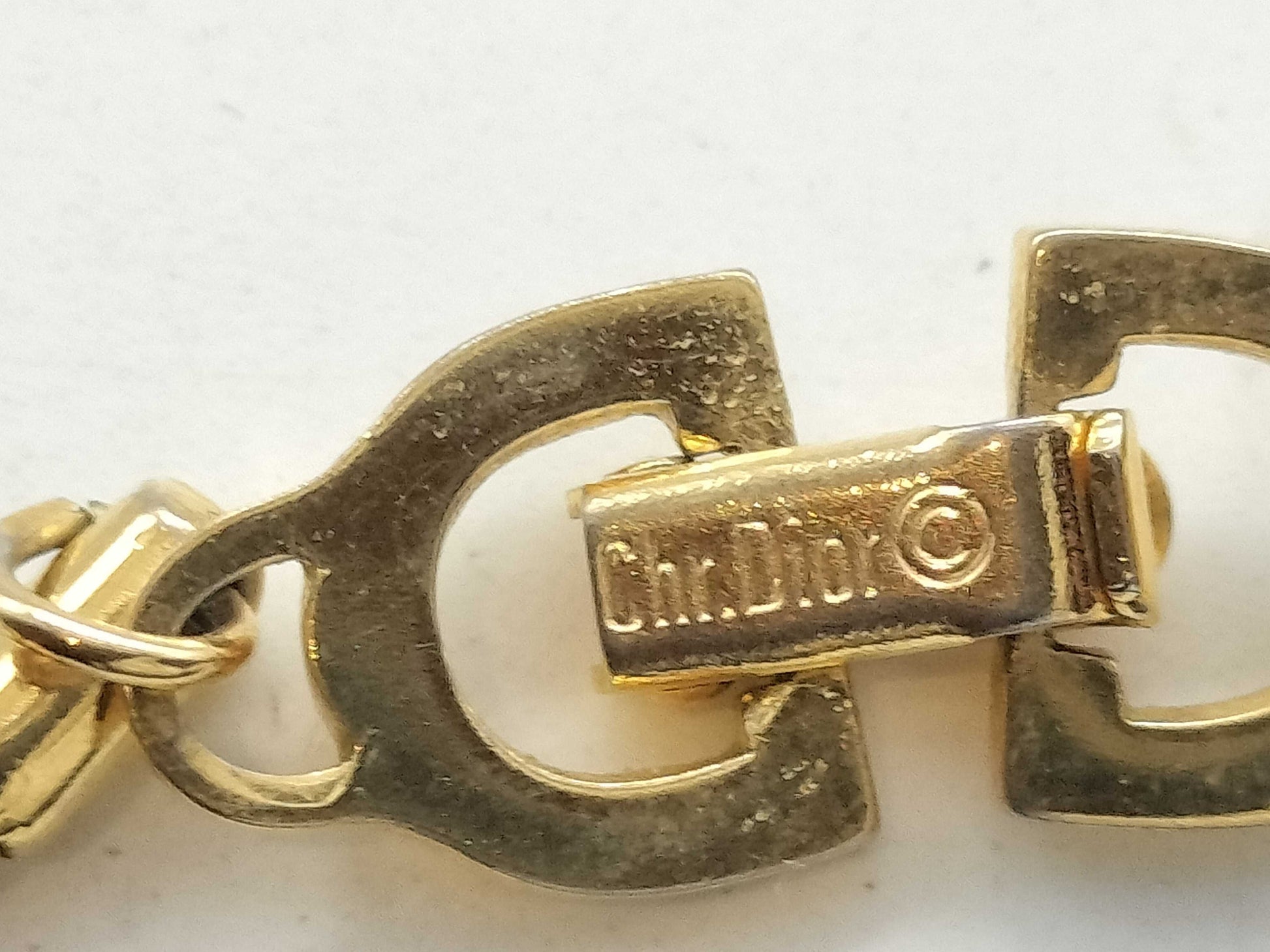 Dior Screw Chain Necklace Necklace