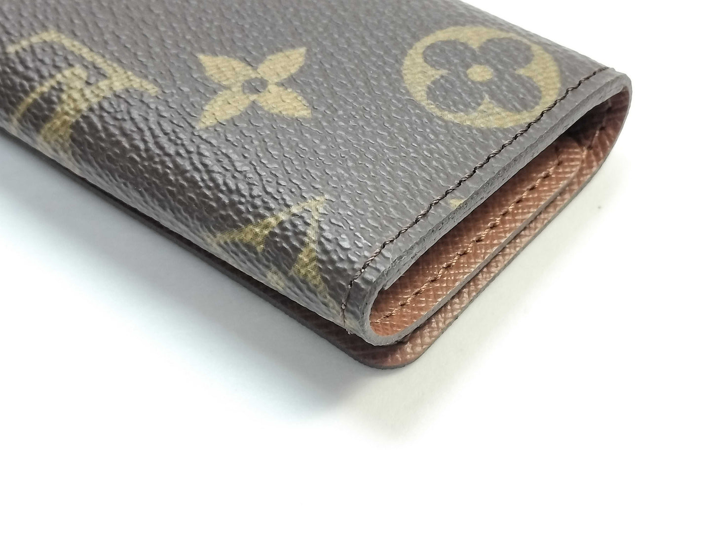 LOUIS VUITTON Monogram 3-Key Case Key Case/Key Holder