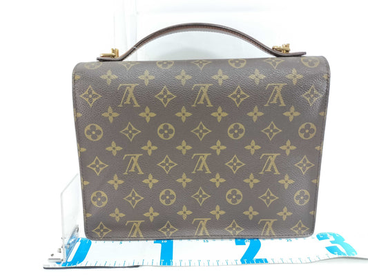 LOUIS VUITTON Monogram M51187 Monceau Handbag