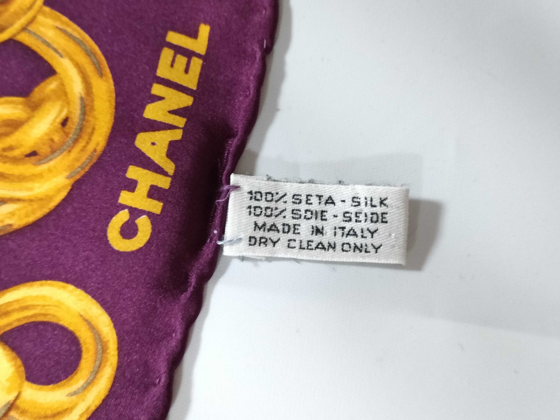 CHANEL Gripoir Scarf