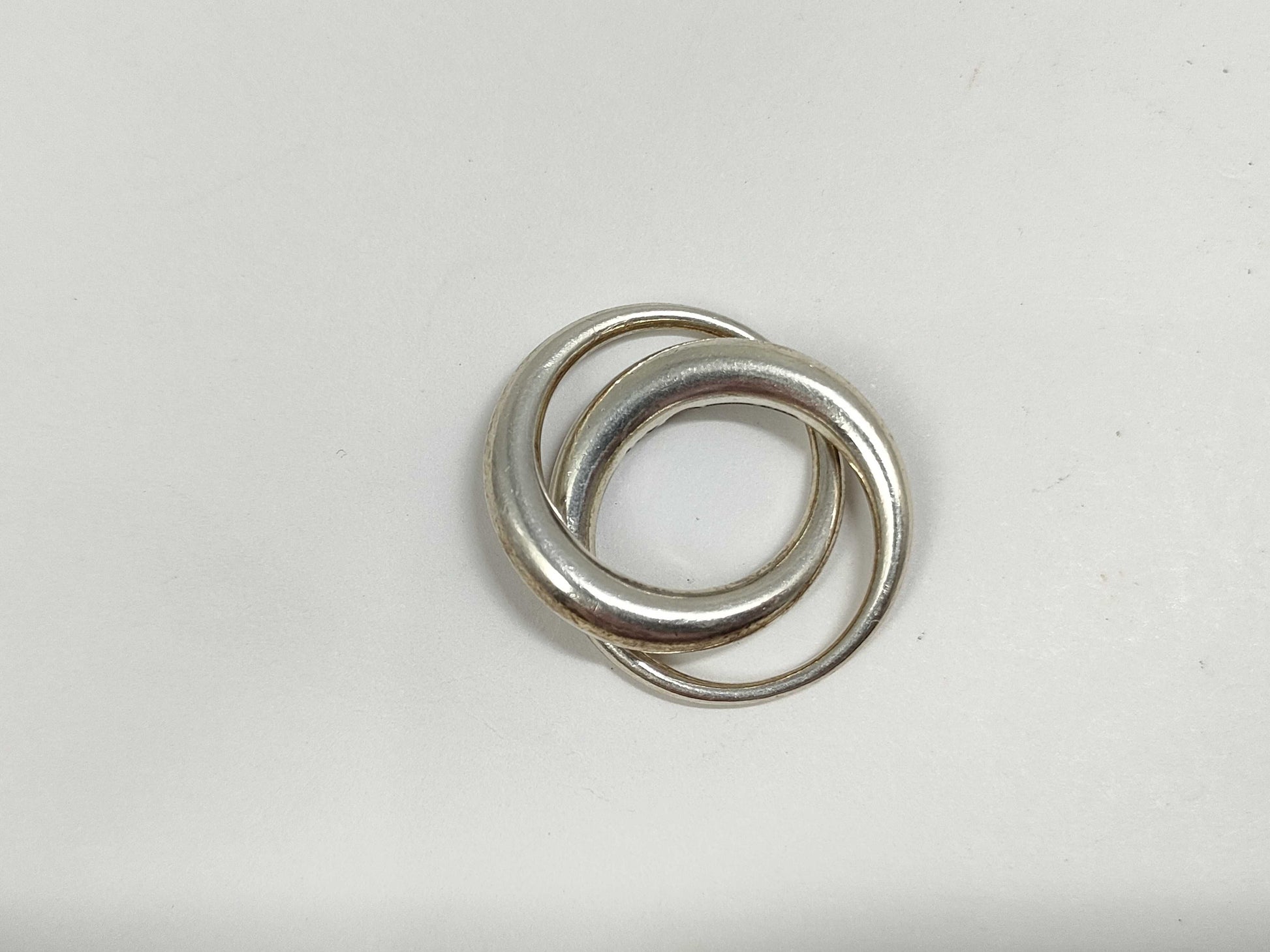 Georg Jensen Twin Ring SV925 9.3g Ring