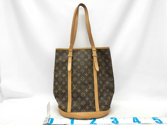 LOUIS VUITTON Monogram Bucket GM with Pouch Medium Degradation Tote Bag