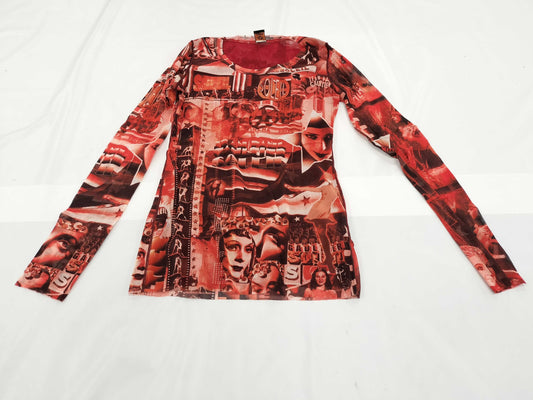 Jean Paul Gaultier sheer top top