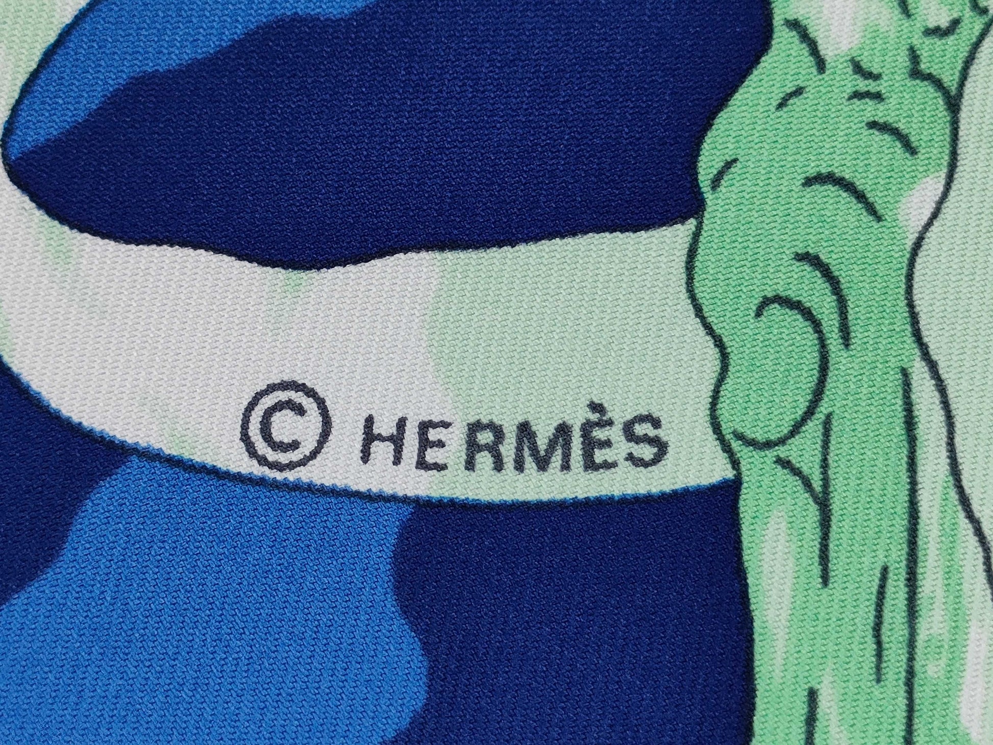 HERMES Prayer in the Wind Scarf