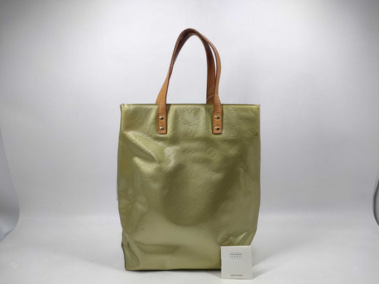 LOUIS VUITTON Vernis Reed MM M91142 Handbag