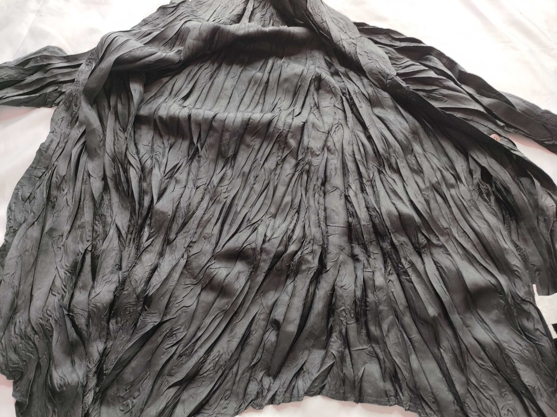 ISSEY MIYAKE Pleats Please Shirt Black Tops