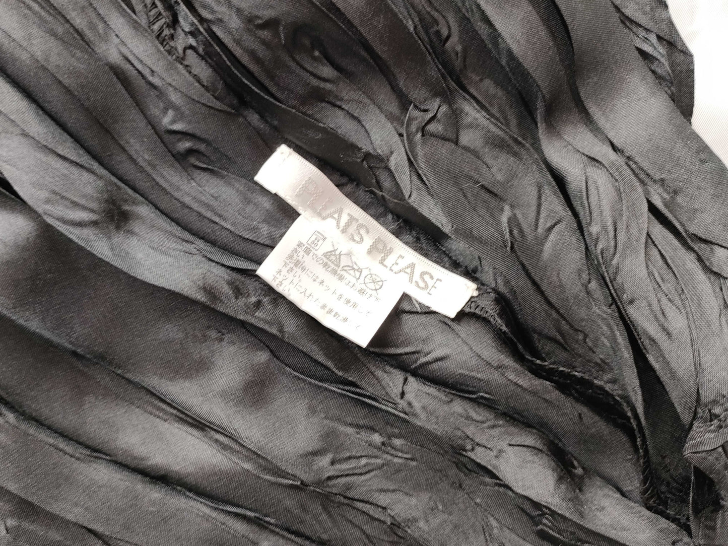 ISSEY MIYAKE Pleats Please Shirt Black Tops
