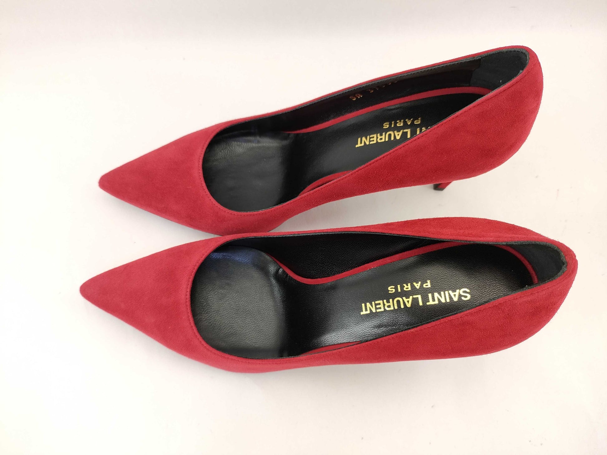 Yves Saint Laurent Red 37 1/2 Pumps
