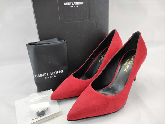 Yves Saint Laurent Red 37 1/2 Pumps