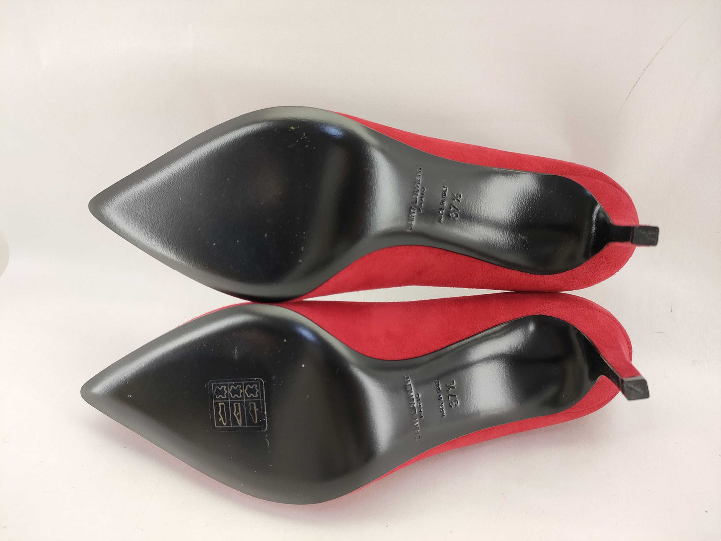 Yves Saint Laurent Red 37 1/2 Pumps