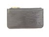 LOUIS VUITTON Epi Pochette Cle Noir Wallet