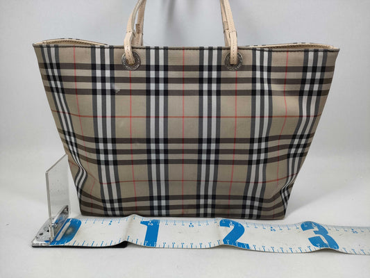 BURBERRY London Hand Novacheck Handbag