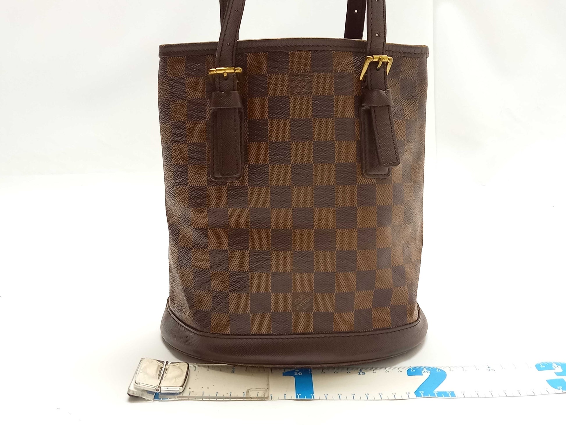 LOUIS VUITTON Damier N42240 Mare/No Pouch Tote Bag
