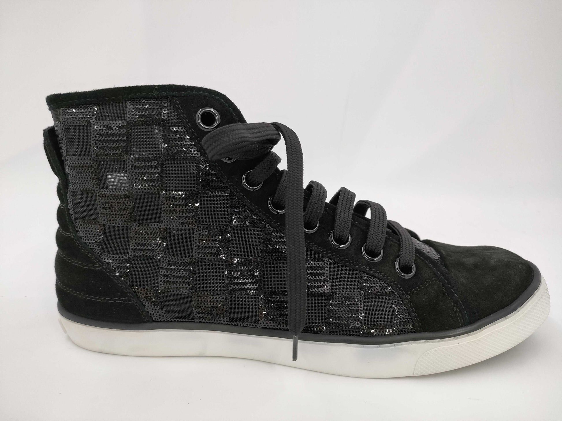 LOUIS VUITTON Damier Sequin Sneakers